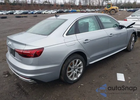 2021 Audi A4 Premium 40 Tfsi Quattro S Tronic from USA, damaged, VIN WAUABAF42MA086195